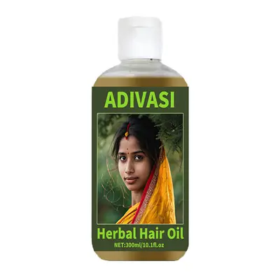 Adivasi Herbal Hair Oil bitkisel saç bakım yağı - 6