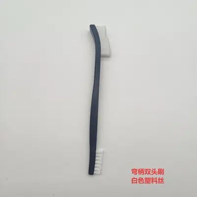 Naylon çift uçlu fırça tabancası fırça parlatma ve dekontaminasyon metal tel fırça bakır tel fırça aracı fırça üç parçalı set - 9