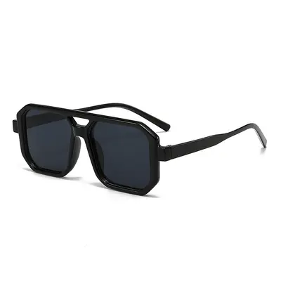 Large Frame Unisex Sunglasses, Simple Design, Ocean Lens Driving Glasses - 7