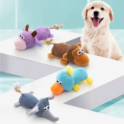 Köpek oyuncağı, diş kaşıyıcı, hayvan şekilli, dayanıklı