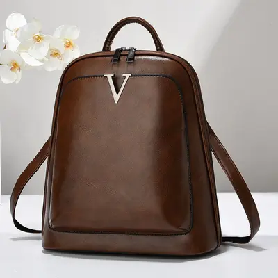 Women's Casual Waterproof Backpack, Laptop Bag for School and Travel