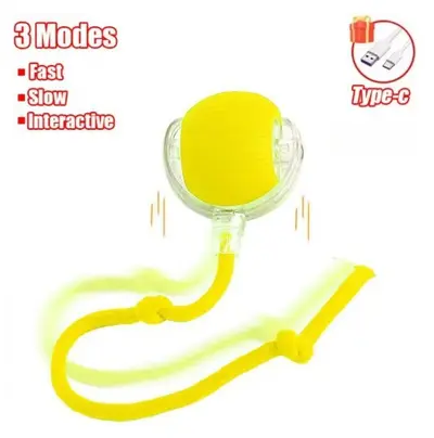 Smart Cat Teaser with Vibrating Ball, Interactive Cat Toy - 7