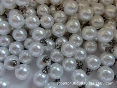 Imitation Pearl Pendant 4-18 mm, High-Gloss for DIY Jewelry - 9