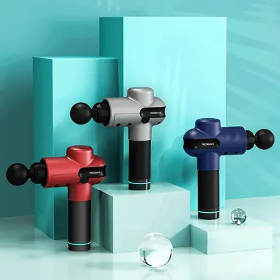 TEZEWA Muscle Fascia Gun, Silent Electric Fitness Deep Tissue Relaxation Muscle Membrane Gun, Meridian Membrane, Neck Membrane Massager, Manufacturer