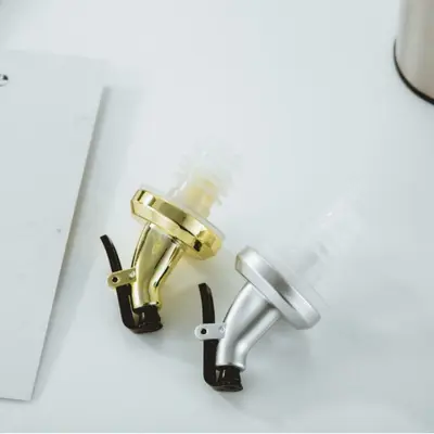 Stainless steel oil bottle spice bottle visual oil control bottle oil control jar kitchen spice bottle light soy sauce barbecue vinegar gold-plated - 11