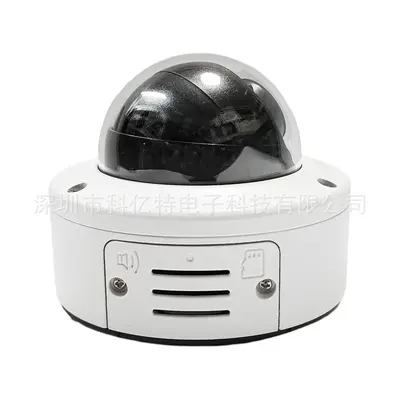4K 8MP IP camera, Icsee, flush-mounted dome, metal, waterproof