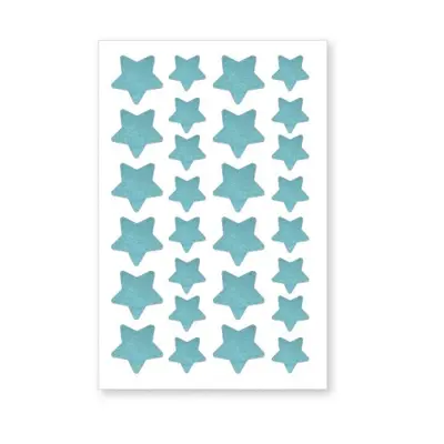 Star-Shaped Colorful PE Acne Cover Patches - 10
