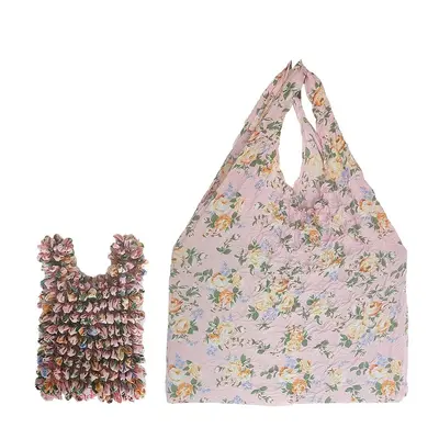 Large Capacity Pleated Expandable Handbag - 11