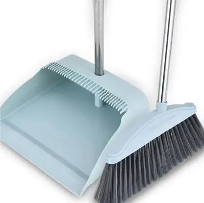Broom and Dustpan Set with Magic Eraser Broom, Two- or Three-Piece - 8
