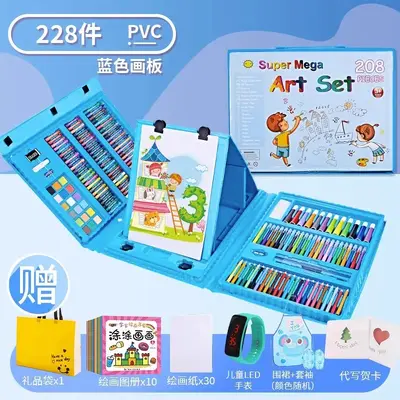Aquarellstift-Set, 208 Teile für Kinderkunstprojekte - 10