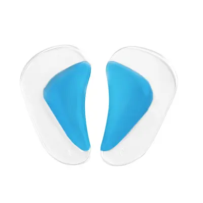 Silicone XO-Type Leg Support Pad, Flat Foot Correction Insole - 9