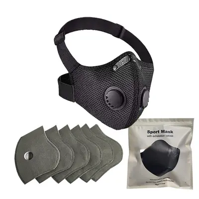 Cross-border bicycle sports mask, head-mounted adjustable elastic wearable mask, dust-proof, anti-fog, warm mask