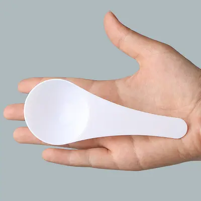 Ölçüm kaşığı 1g 3g 5g 10g 15g plastik kaşık ölçüm kaşığı toz kaşık tek kullanımlık kaşık süt tozu kaşığı