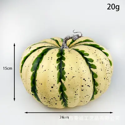 Simulated Decorative Pumpkin for Halloween Photography Scenes - 8