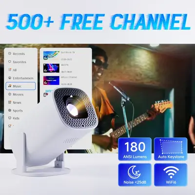 Tragbarer Mini-Projektor P30PLUS Kookaburra Edition, ultrahochauflösend, smart, für Heimkino und Live-Streaming
