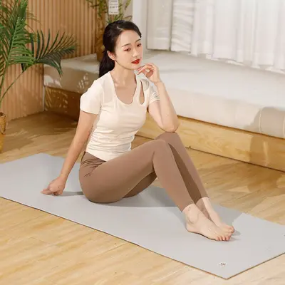 Yoga matı, yüksek yoğunluk, EVA, kaymaz, şok emici - 8