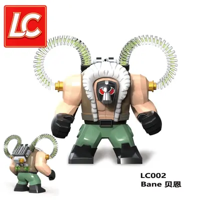 LC002 Bain Doll Superhero Bagged Building Block Toy - 4