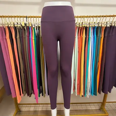 Yoga Wear Tight Sports Fitness Set Yoga Pants Outer Wear Leggings Yoga Lycra High Waist Quick-Dry