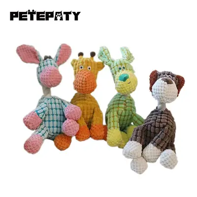 Donkey Squeaky Dog Toy, Unbreakable Chew-Resistant - 2