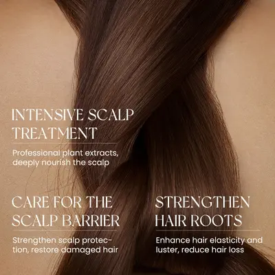 可代工跨境外贸阿甘油&角蛋白头皮精华Hair serum盒装次抛精华 - 5
