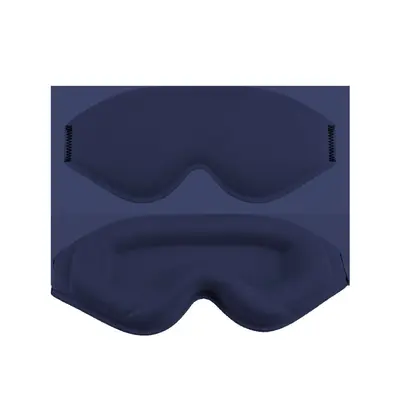 3D-Schlafmaske, lichtblockierend, atmungsaktiv, Memory-Foam, schwarz