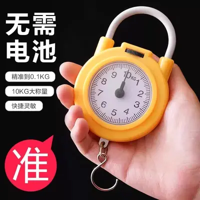 Spring Scale, High Precision Handbag Scale, Convenient Household Express Scale, Portable Small Hook Scale, Small Handbag Mechanical Scale