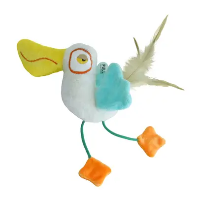 Xiduyu Squeaky Toy Chirping Bird Catnip Cat Self-Play Toy Chew-Resistant Molar Toy Durable Boredom-Relief Cat Toy Wholesale