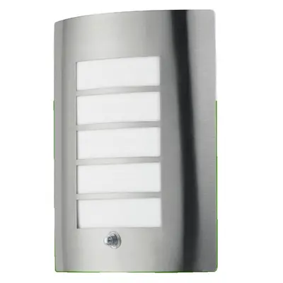Stainless Steel Outdoor Wall Light, Waterproof, Motion Sensor