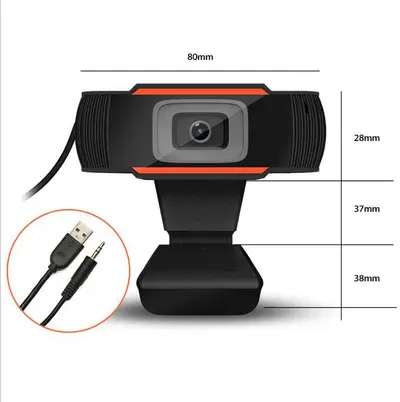 USB web kamera, sürücüsüz, 1080P/720P/480P, öğretim ve canlı yayın - 3