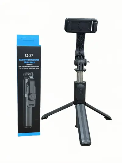 Toptan İnternet ünlüsü uzun cep telefonu selfie çubuğu güzellik ışığı mini döner standlı Bluetooth akıllı kamera tripod - 9