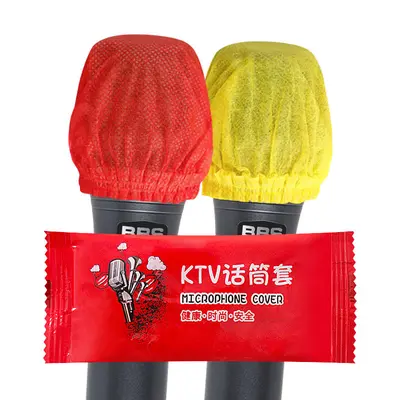 KTV Einweg-Mikrofonhülle, Staub- und Popschutz, Vlies