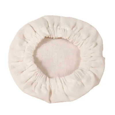 Pure cotton elastic bowl cover, reusable, for bread proofing