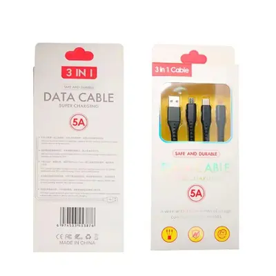 Datenkabel ein bis drei Superfast Charging 100W Schnellladung passend für Apple Handykabel Android drei in einem 6A Ladekabel - 10