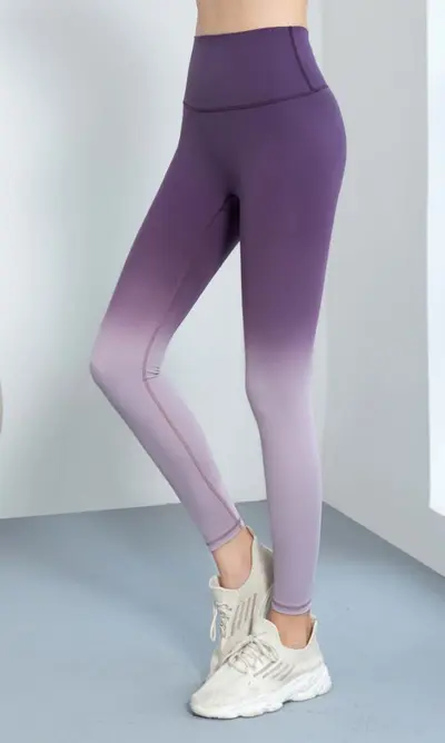 Lulu Yogahose mit hoher Taille, Po-Lift, atmungsaktiv und schnelltrocknend - 7