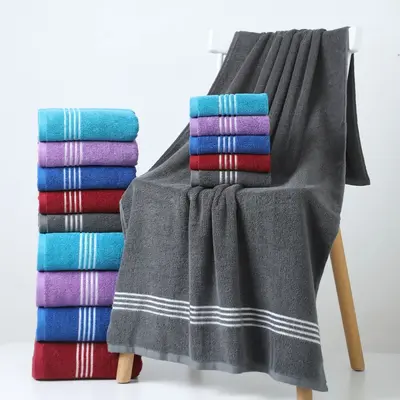 Baumwoll-Handtuchset 50*90 cm, schnell absorbierende und schnelltrocknend - 3