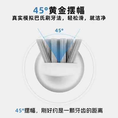磁悬浮声波电动牙刷充电款跨境成人款软毛自动声波充电式智能洁牙 - 4