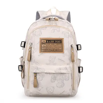 New Backpack Men Women Students Bag School Backpack Lightweight Large Capacity Shoulder Bag Outdoor Travel Commuter Pack - 10