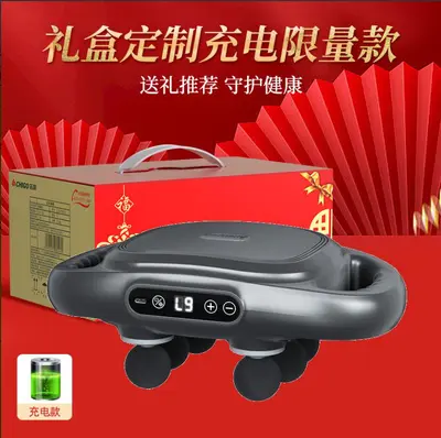 Professionelle 4-Kopf-Massagepistole, Hochfrequenz-Vibration für zu Hause - 7