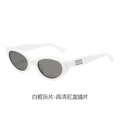 ROCOC BC9083 Green Cat-Eye Polarized Sunglasses Prescription Myopia Compatible - 8
