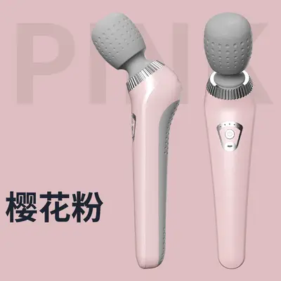 Wiederaufladbarer handgehaltener Massagestab mit Knet- und Vibrationsfunktion - 8