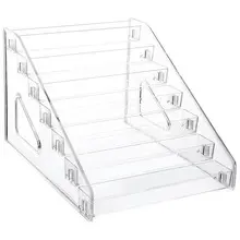 Nail art storage box multi-layer transparent nail polish display shelf home daily use lipstick cosmetic nail polish glue storage rack