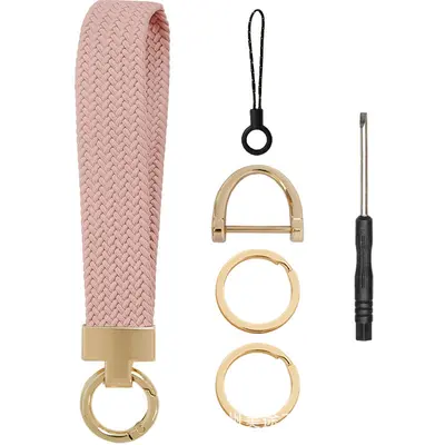Wrist Strap Car Key Chain, Trendy Key Ring Accessory - 12