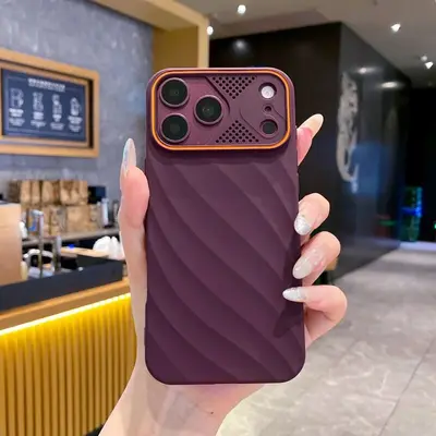 iPhone 18 Pro Max Silicone Case with Window, Full Body Protection - 8