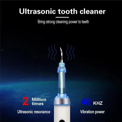 【深圳工厂】超声波电动洁牙器去牙结石牙垢清洁美白冲牙器洗牙器