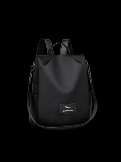 Lightweight Nylon Women's Backpack, Two-Way Wear, Student and Commuter - 4