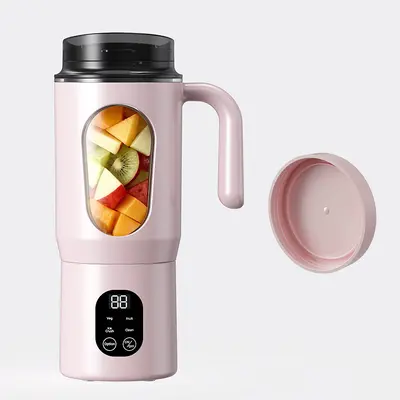Digital juice extractor with USB rechargeable battery