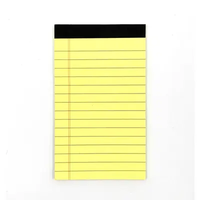 A7 Colored Tear-Off Memo Pad, Non-Adhesive, 30 Sheets, Lined - 9