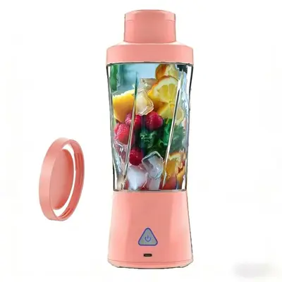 Portable Mini Juicer Fully Automatic Fresh Juice Extractor Home Blender Electric Juicing Cup - 9
