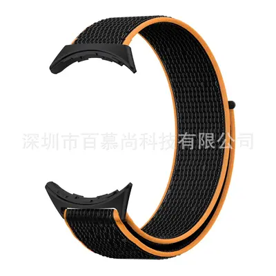 Google Pixel Watch3 Uyumlu Naylon Dokuma Kordon, 43 mm Cırt Cırtlı - 12