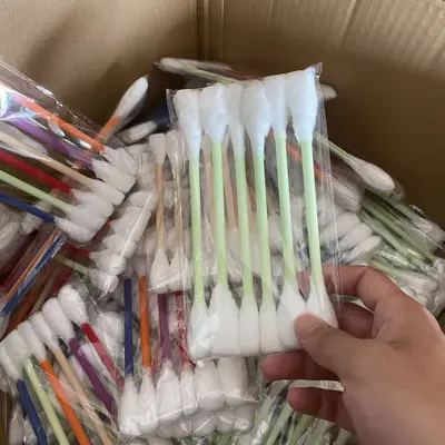 Catnip Cat Toy with Oversized Cotton Swab Teaser - 4